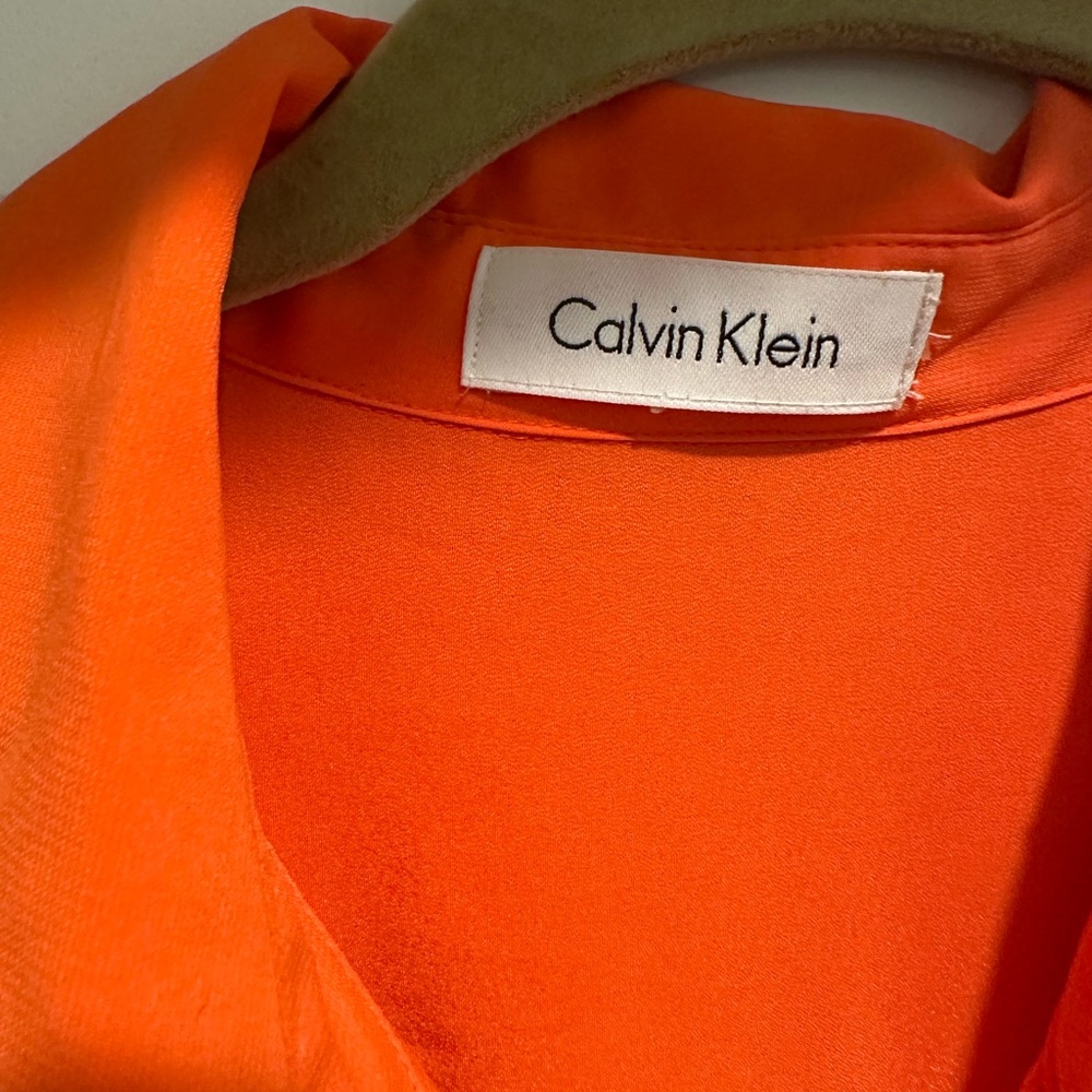 Calvin Klein Bright Orange dress